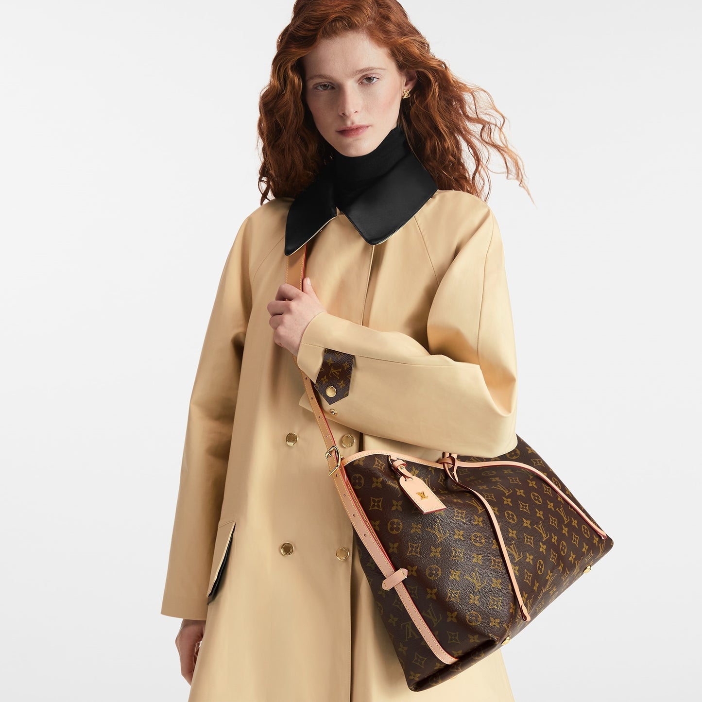 ポーチ付きが嬉しい♪【Louis Vuitton】キャリーオール NM MM  M46197
