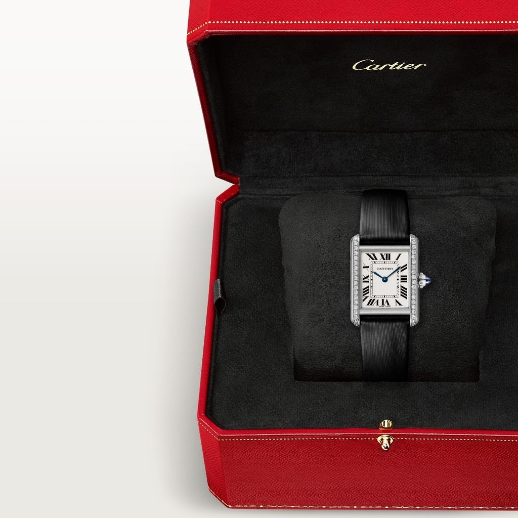 【Cartier】即納★ギフトに♪タンク マスト ウォッチ レザー