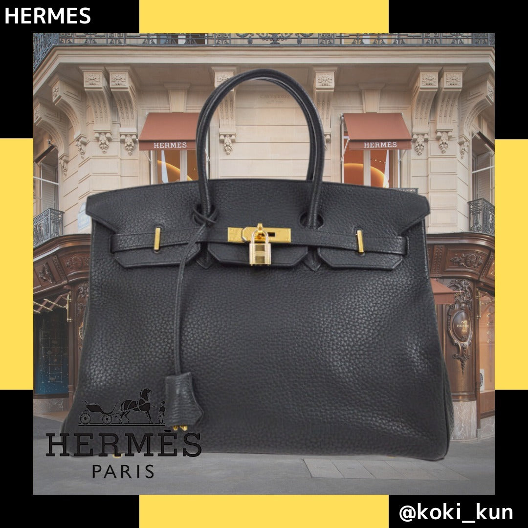 HERMES　BIRKIN 30 トーゴ・ゴールド