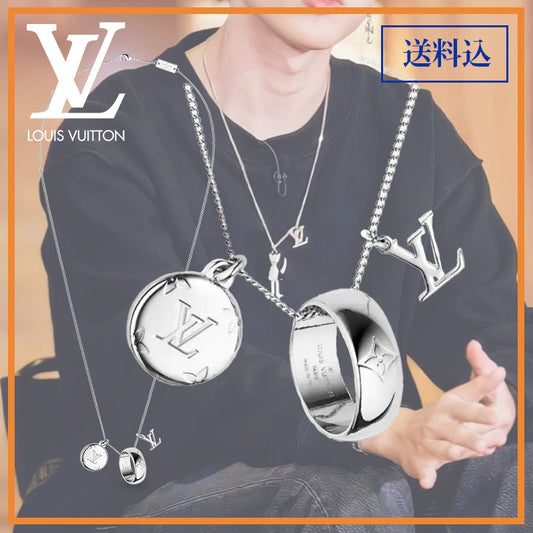 LOUIS VUITTONルイヴィトン リングネックレス モノグラム