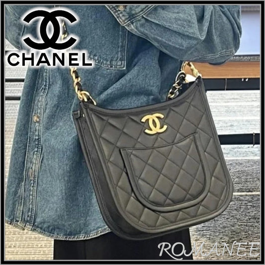 人気！【CHANEL】ホーボー ハンドバッグ ショルダーバッグ  AS4532