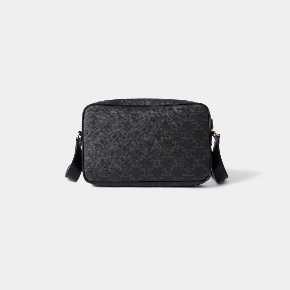 CELINE セリーヌプリントのトリオンフキャンバスバッグ  194502CIM.38OG