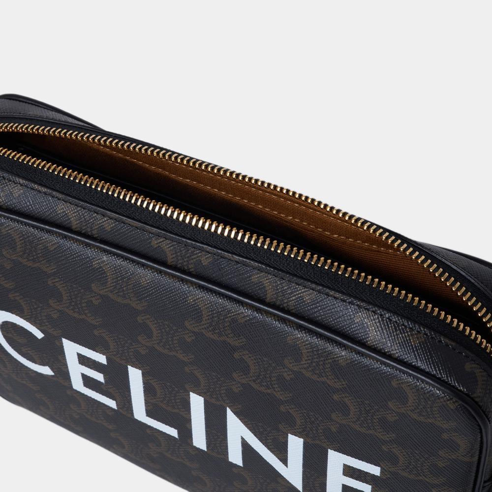 CELINE セリーヌプリントのトリオンフキャンバスバッグ  194502CIM.38OG