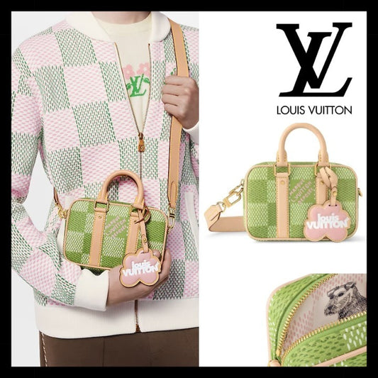 【LOUISVUITTON】【こだわりのディテール♪】ルイヴィトンナノポルトドキュマン  N40643