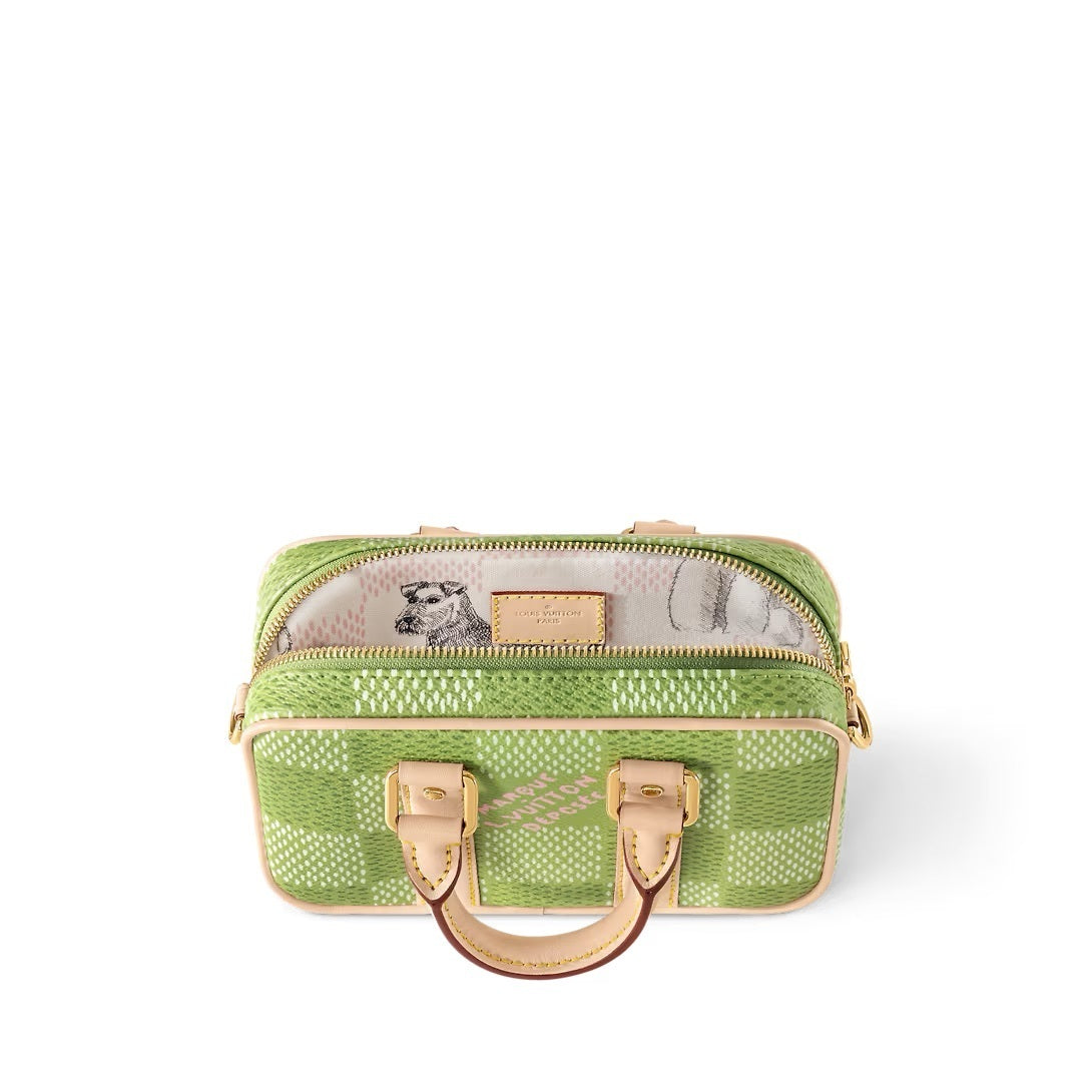 【LOUISVUITTON】【こだわりのディテール♪】ルイヴィトンナノポルトドキュマン  N40643
