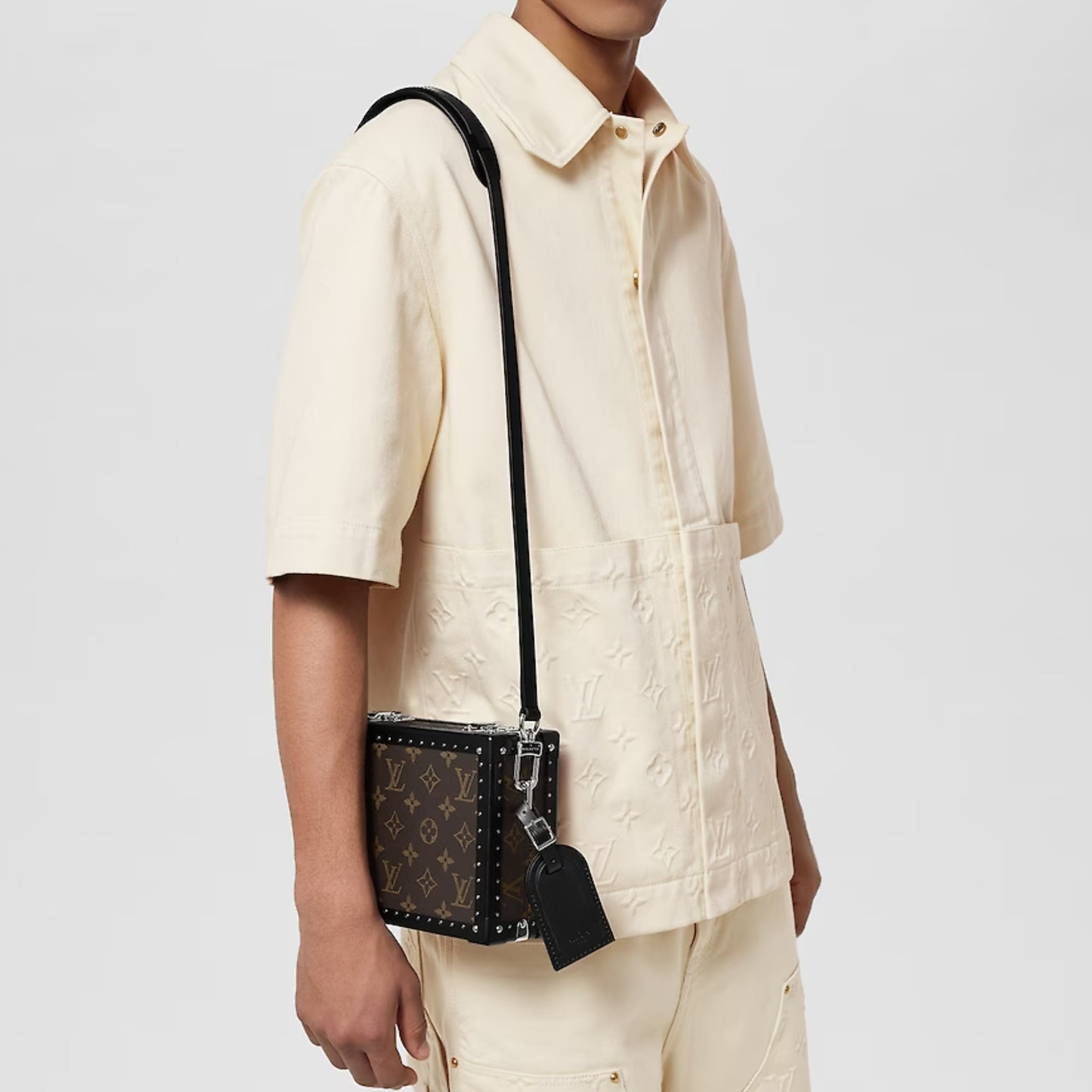 【LOUIS VUITTON】ハードトランクスタイルのクラッチ ボックス  M20252