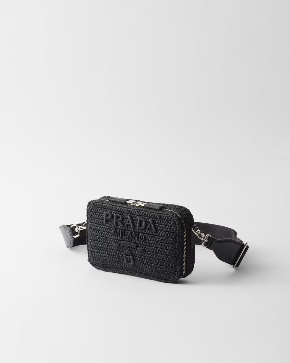 人気【PRADA】ファブリック クロシェ バッグ