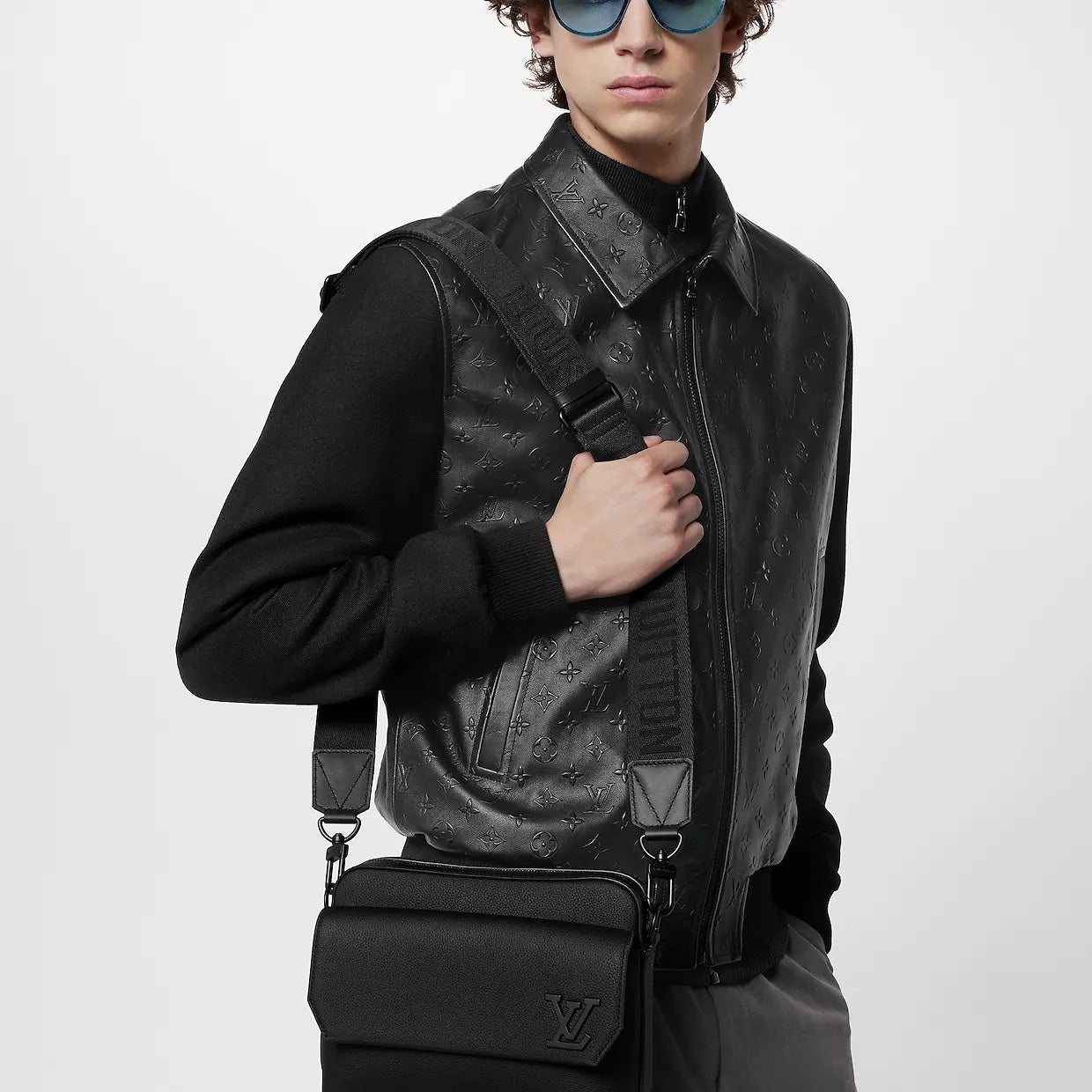 【スマート♪】Louis Vuitton★ファストライン・メッセンジャー M22482  M22611