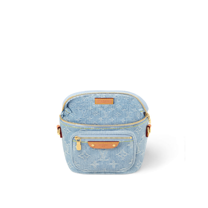 24AW◆Louis Vuitton◆ミニ バムバッグ モノグラム・デニム  M83353