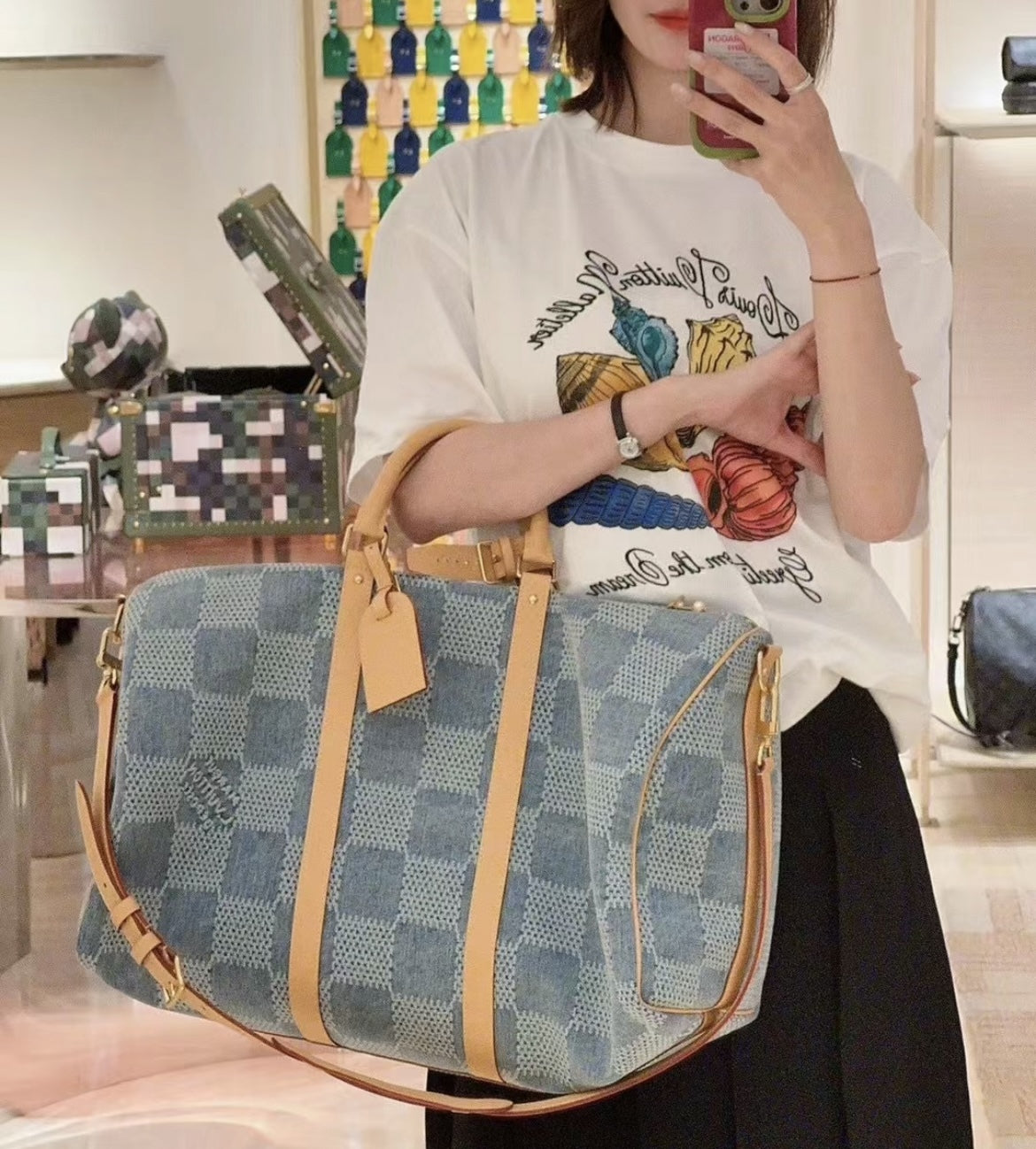 【旅の相棒に♪】Louis Vuitton★ボストンバッグ  N40739