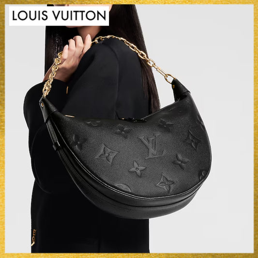 【LOUIS VUITTON】トレンドの三日月型 ループホーボーバッグ  M46725