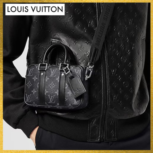 【LOUIS VUITTON】ダブルハンドル 3WAY バッグ ナノ PDV★ギフト  M82770