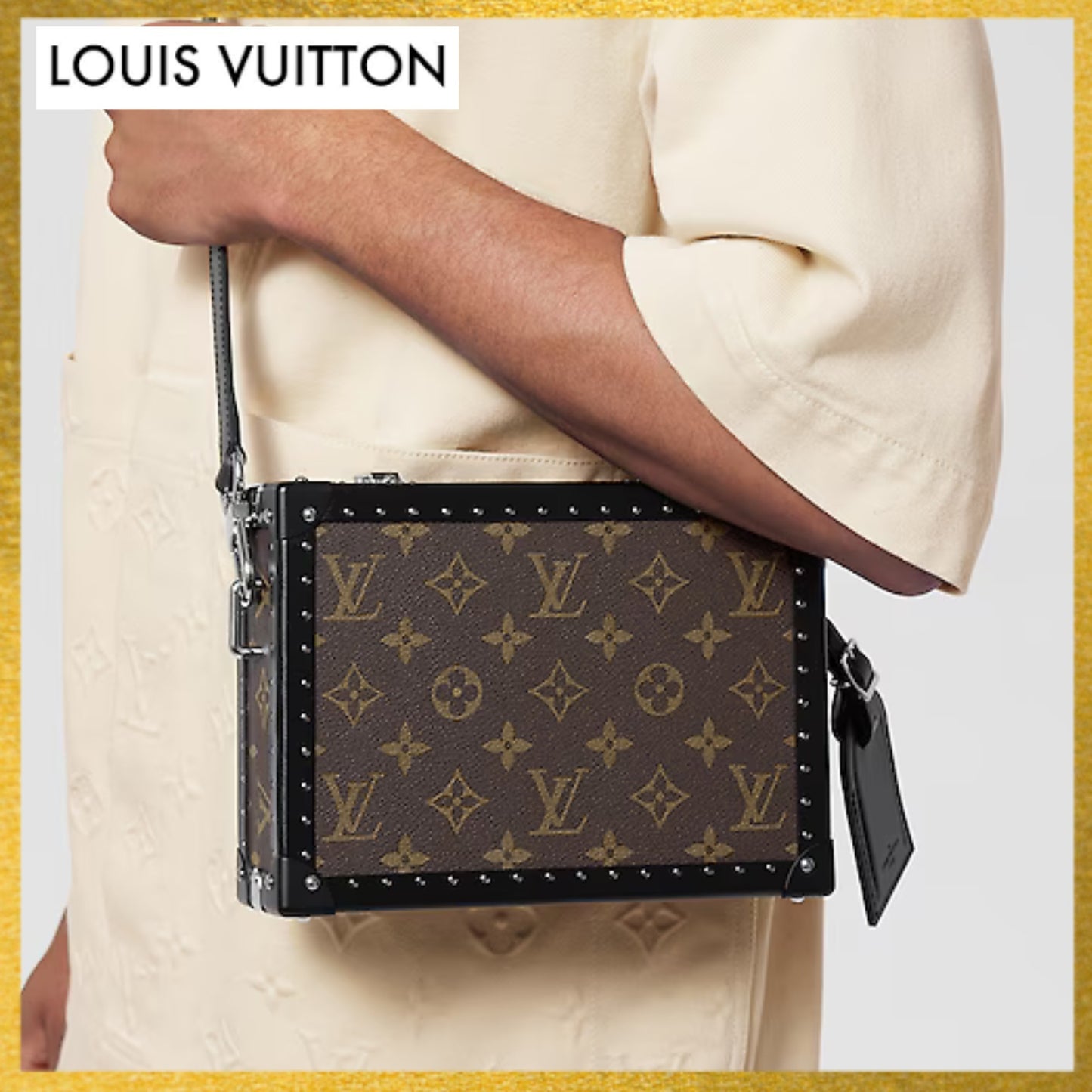 【LOUIS VUITTON】ハードトランクスタイルのクラッチ ボックス  M20252