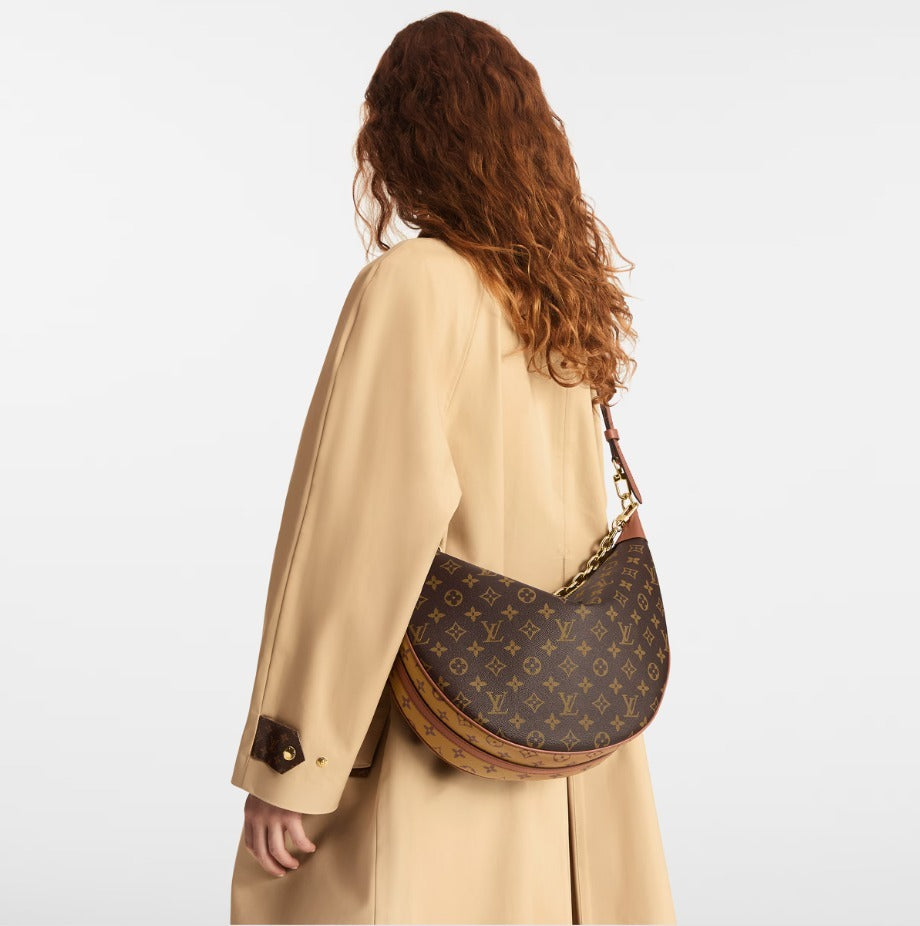 【エレガントな半月型】Louis Vuitton ループ・ホーボー  M46311