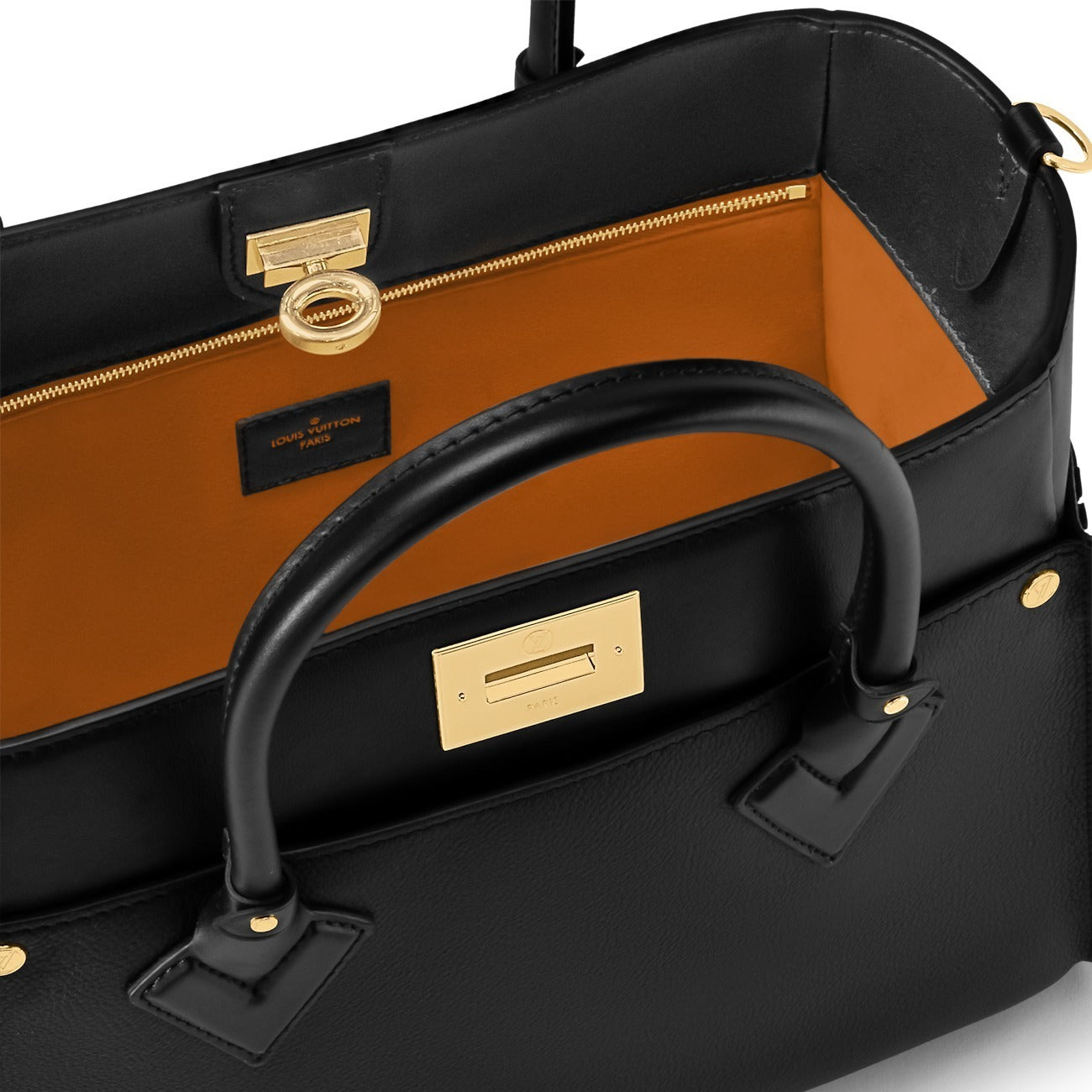 新色*LV*On My Side ブラックモノグラム ハンドバッグ M53826
