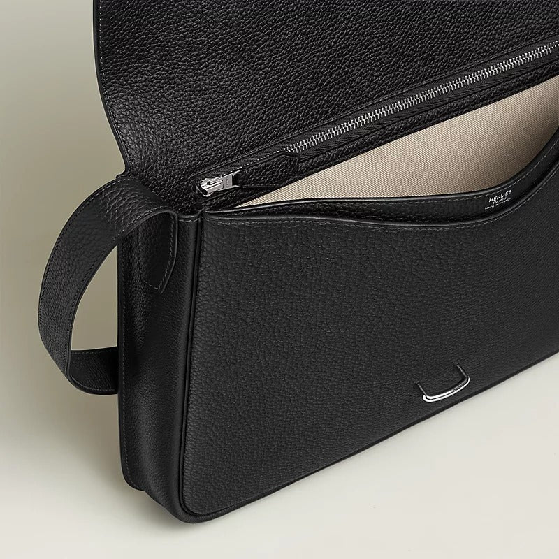 【スリムで使いやすい♪】HERMES★ カーフ革 ショルダー バッグ H074774CK89  H074774CK37
