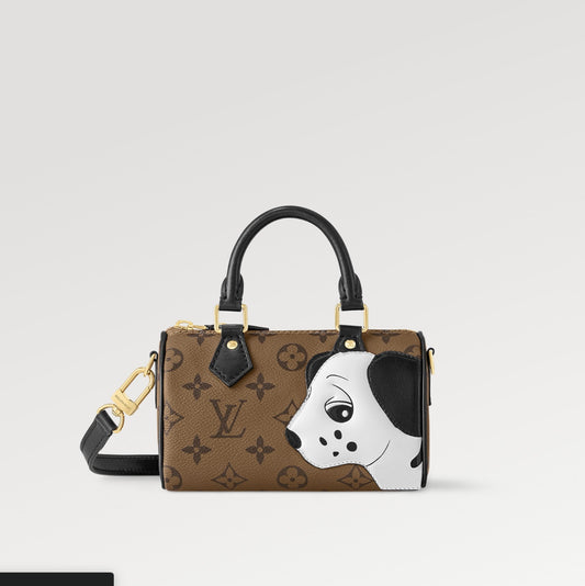 注目のコラボ品【Louis Vuitton】ハンドバッグ ナノ・スピーディ  M83688