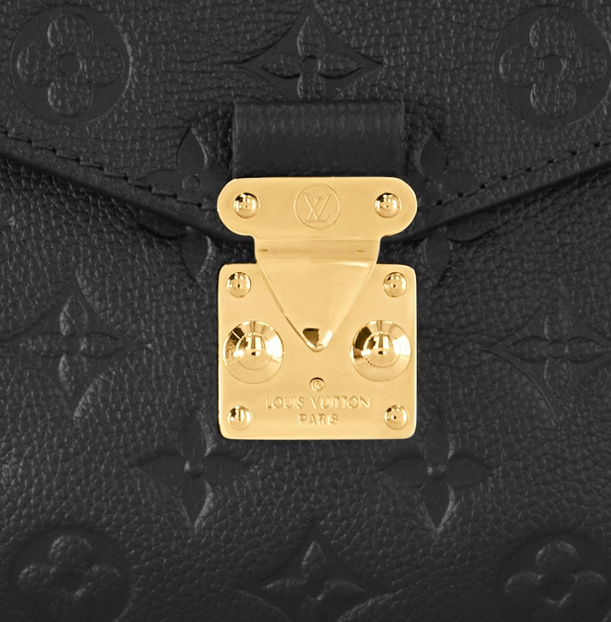 Louis Vuitton バッグ《Metis》ブラック レザー モノグラム 直営  M41487