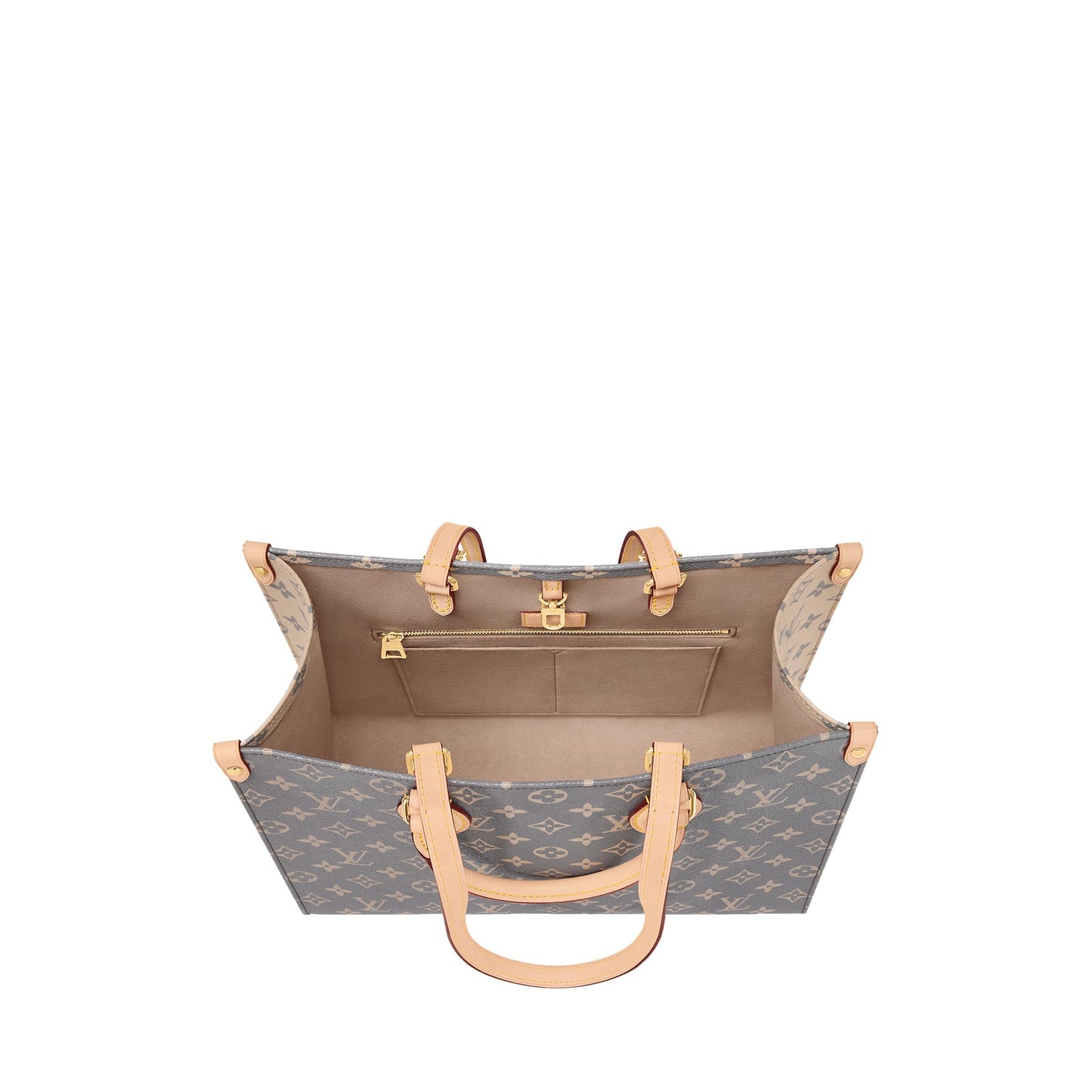 グレー色がお洒落♪ 【Louis Vuitton】オンザゴーMMトートバッグ  M12415