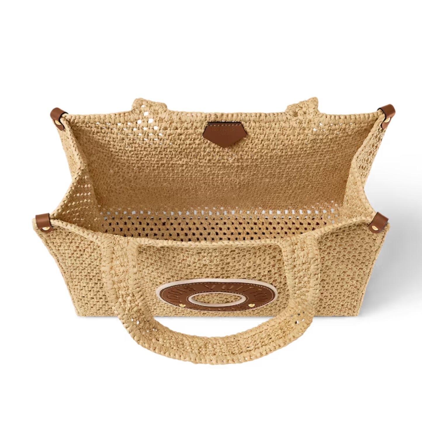【LOUIS VUITTON】天然のラフィア(ヤシ)のオンザゴー MM M24723