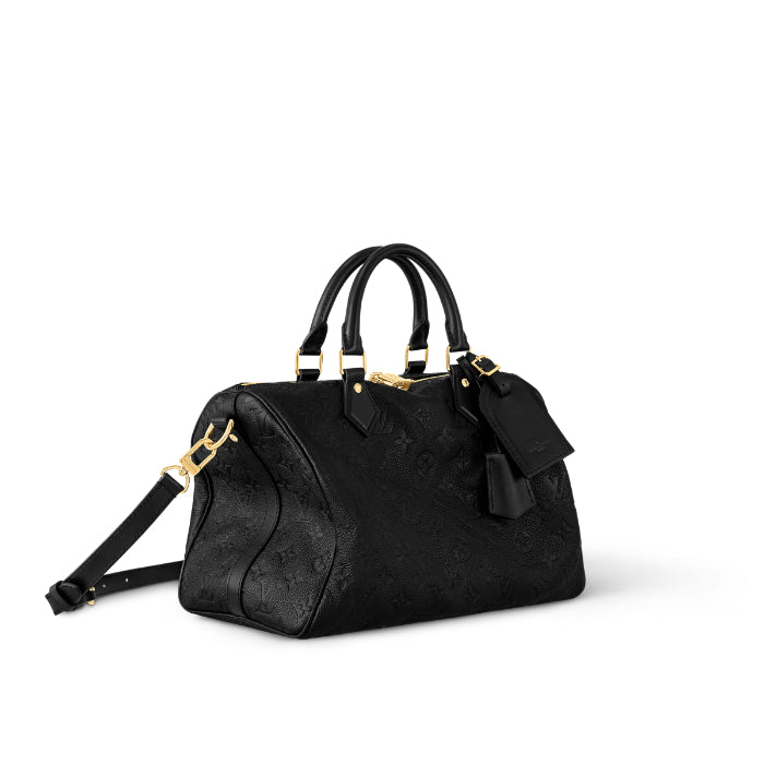 24SS◆Louis Vuitton◆Speedy Soft 30 ボストンバッグ ブラック  M47186