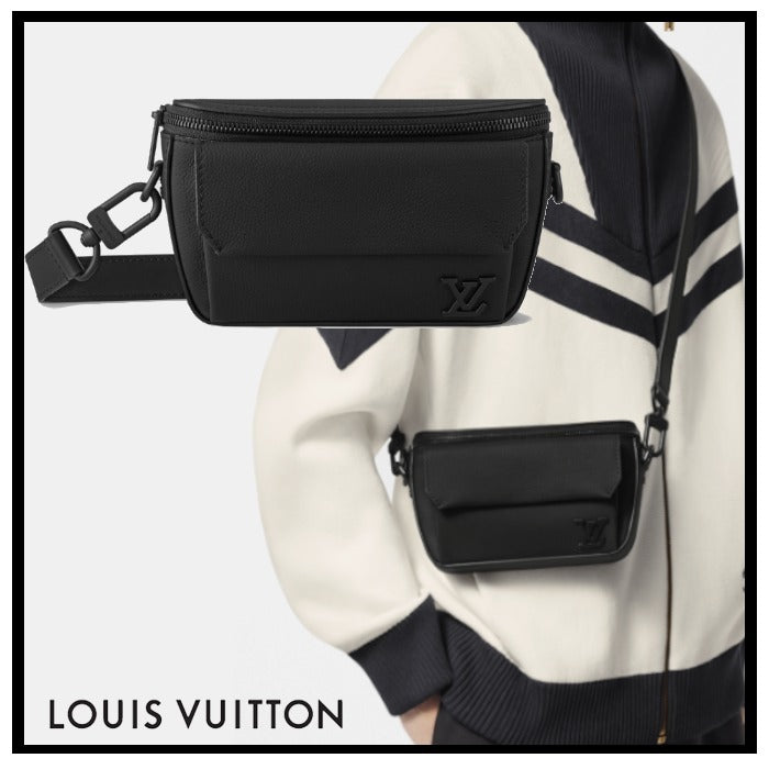 LouisVuitton《パイロット ウェアラブルウォレット》黒 DHL 直営  M83563M83560