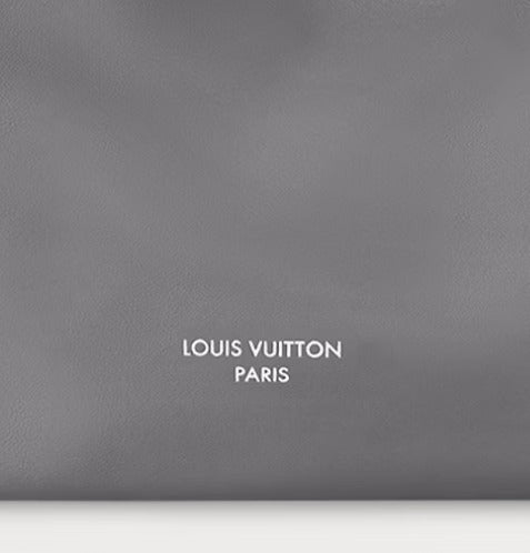Louis Vuitton《キャリーオールダークMM》グレー ラム DHL 直営 M25143M12583