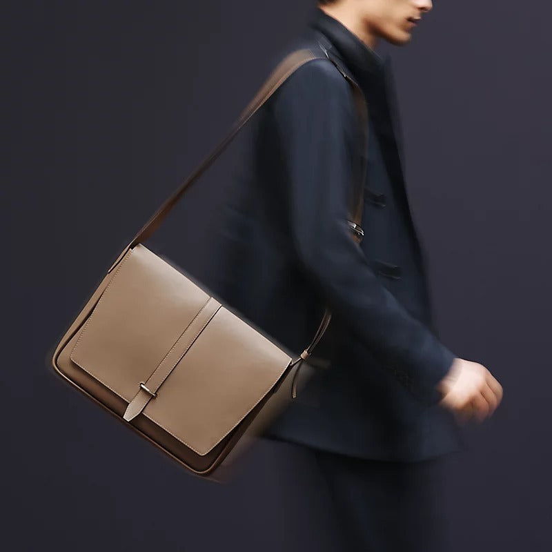 【スリムで使いやすい♪】HERMES★ カーフ革 ショルダー バッグ H074774CK89  H074774CK37