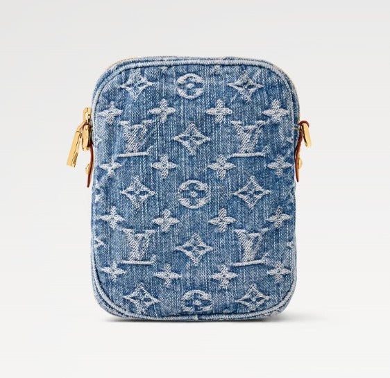 【デニム素材がお洒落♪】LV ポシェット・フェアファックス  M82948