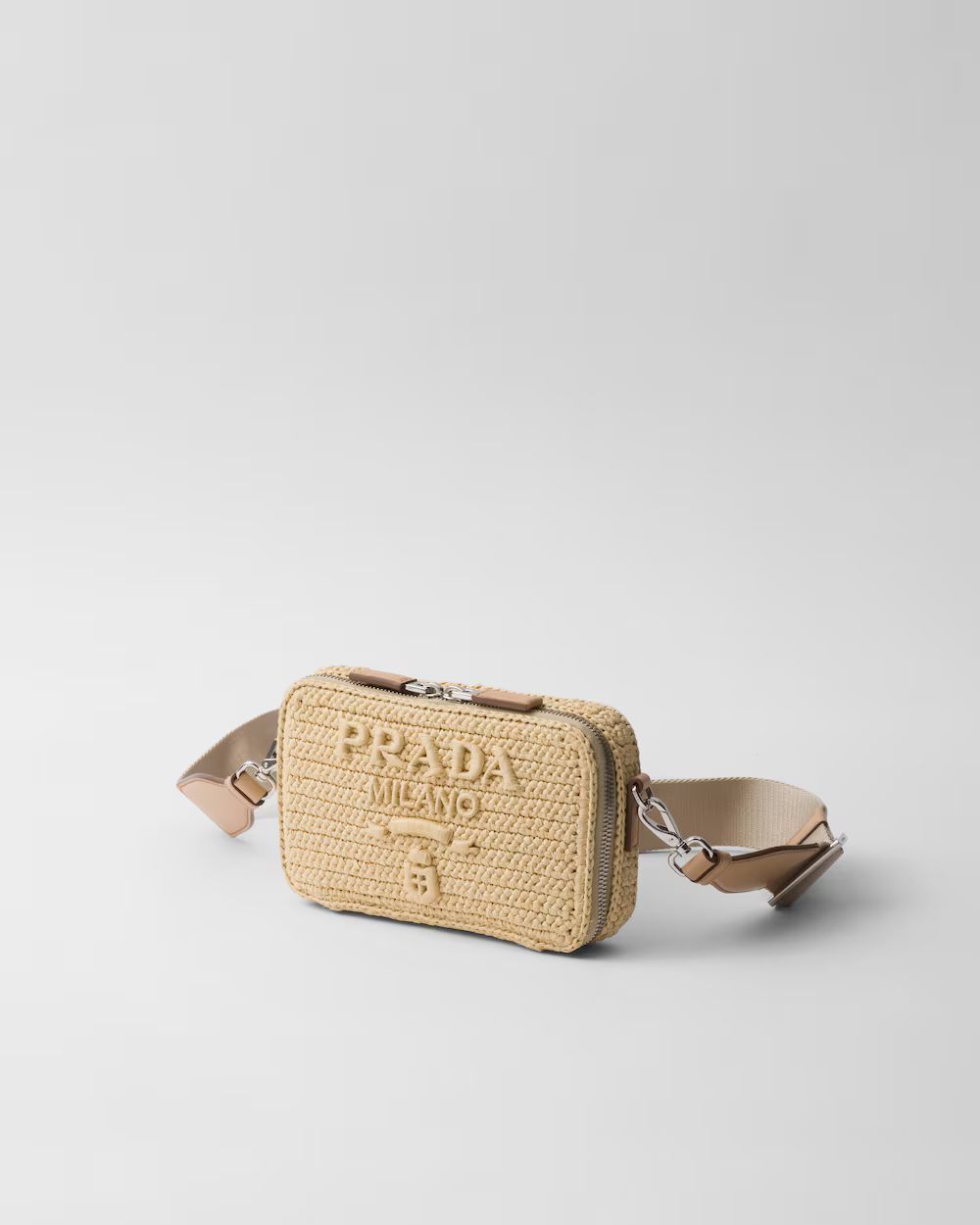 人気【PRADA】ファブリック クロシェ バッグ