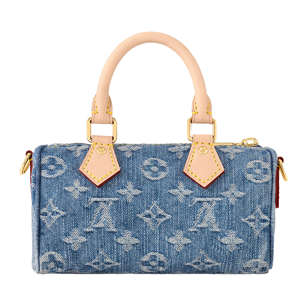 《デニムブルー♪》LOUIS VUITTON★ナノ・スピーディ M82950