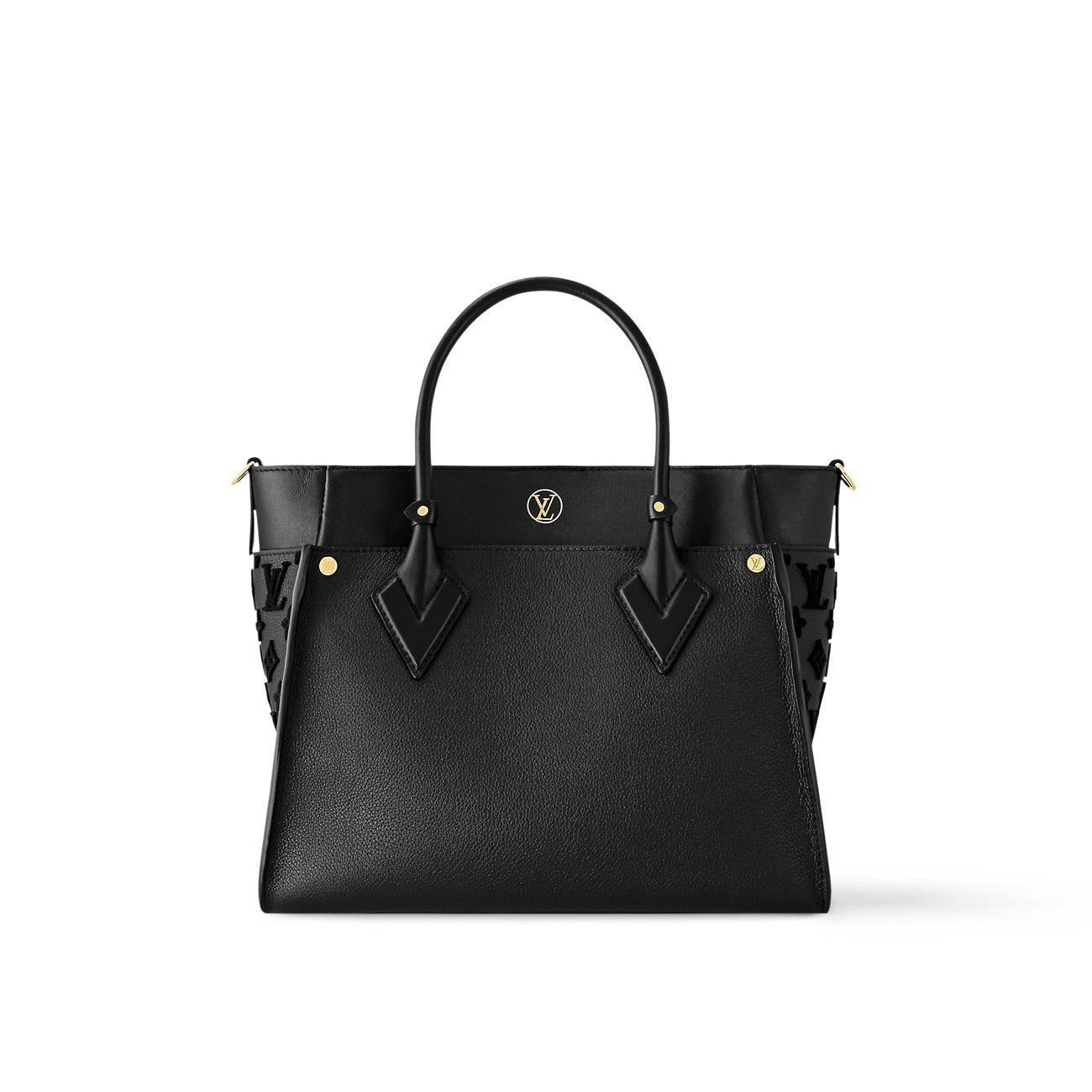 新色*LV*On My Side ブラックモノグラム ハンドバッグ M53826