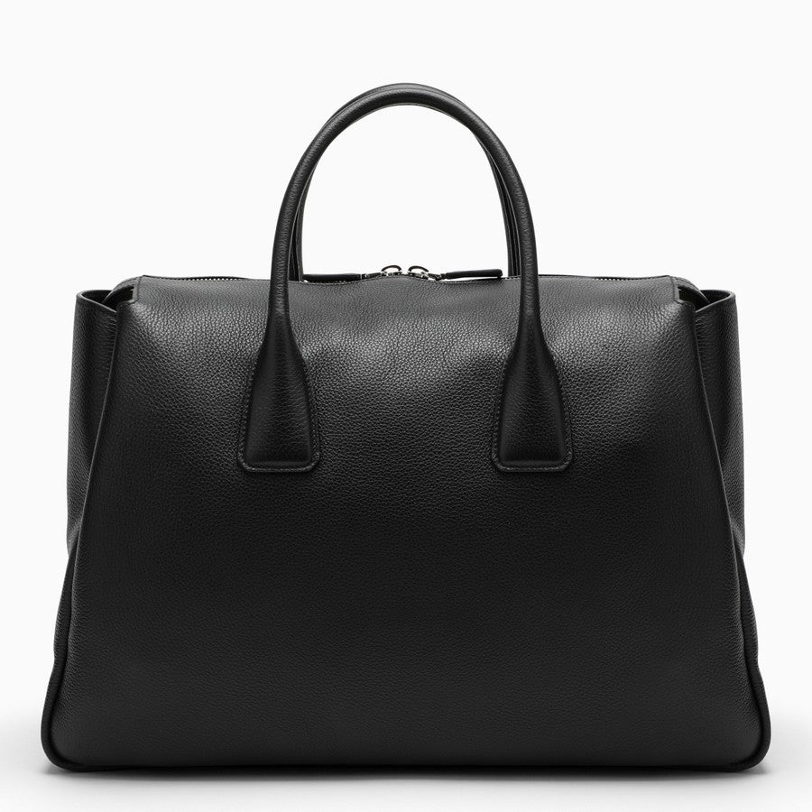 PRADA ブラックレザー ブリーフケース