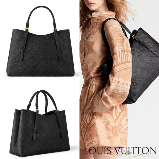 新作*LV*バビロン トートバッグ MM モノグラムアンプラント 2WAY M47185M11393