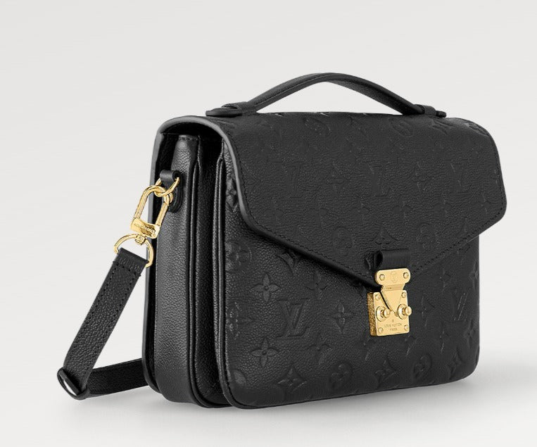 Louis Vuitton バッグ《Metis》ブラック レザー モノグラム 直営  M41487