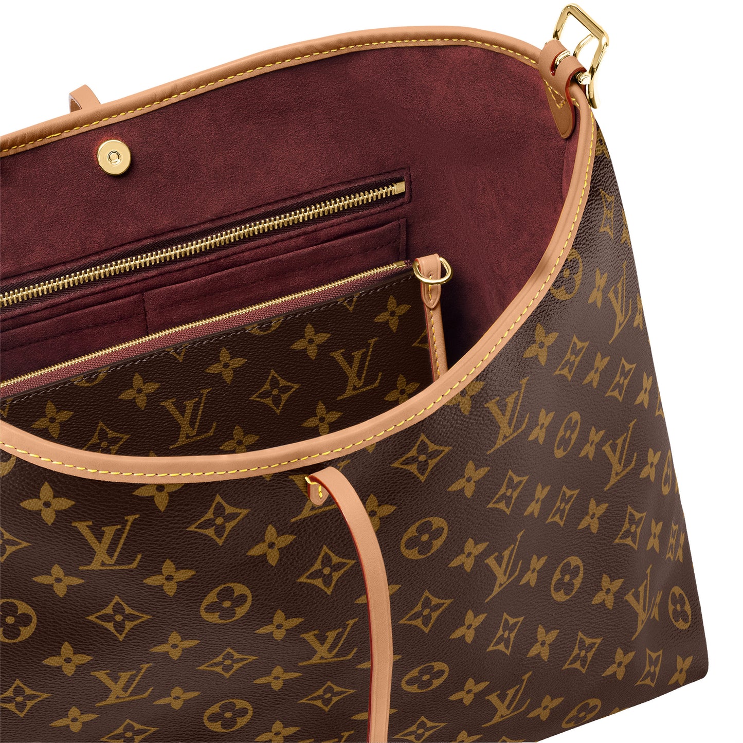 ポーチ付きが嬉しい♪【Louis Vuitton】キャリーオール NM MM  M46197