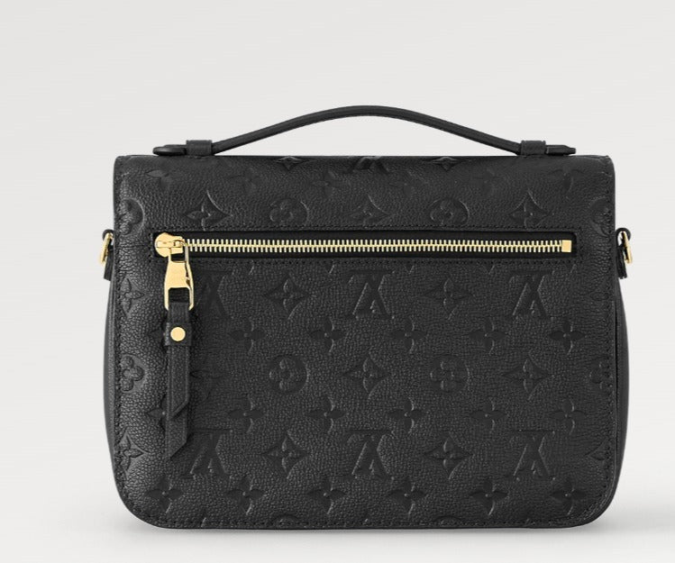 Louis Vuitton バッグ《Metis》ブラック レザー モノグラム 直営  M41487