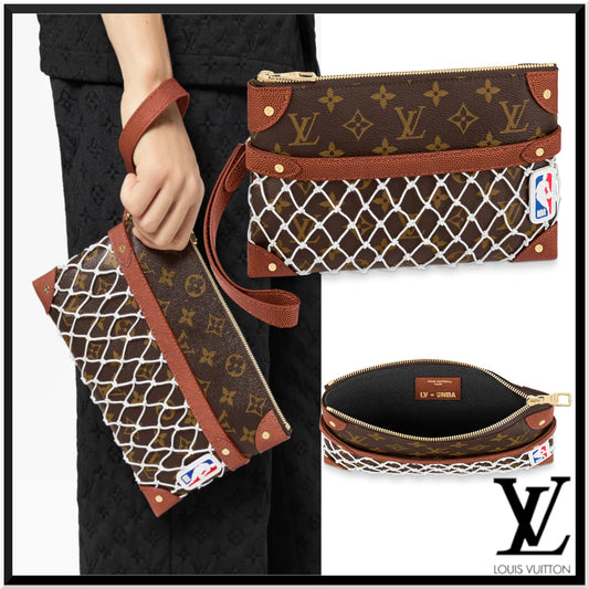 【大人気】Louis Vuitton×ネットフラットポーチ クラッチバッグ  M80543