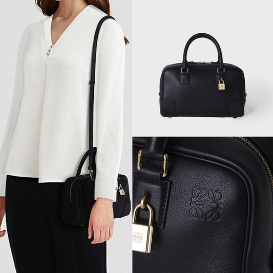 LOEWE アマソナ23 バッグ ブラック  AMAZONA