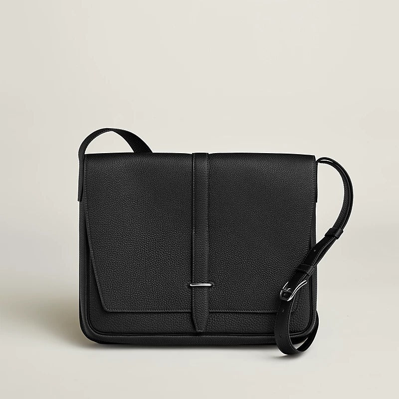 【スリムで使いやすい♪】HERMES★ カーフ革 ショルダー バッグ H074774CK89  H074774CK37