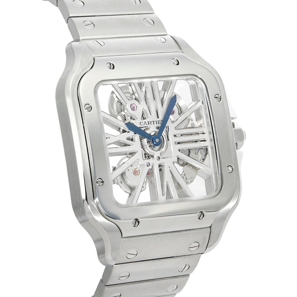 カルティエ Cartier サントス ドゥ カルティエ スケルトン