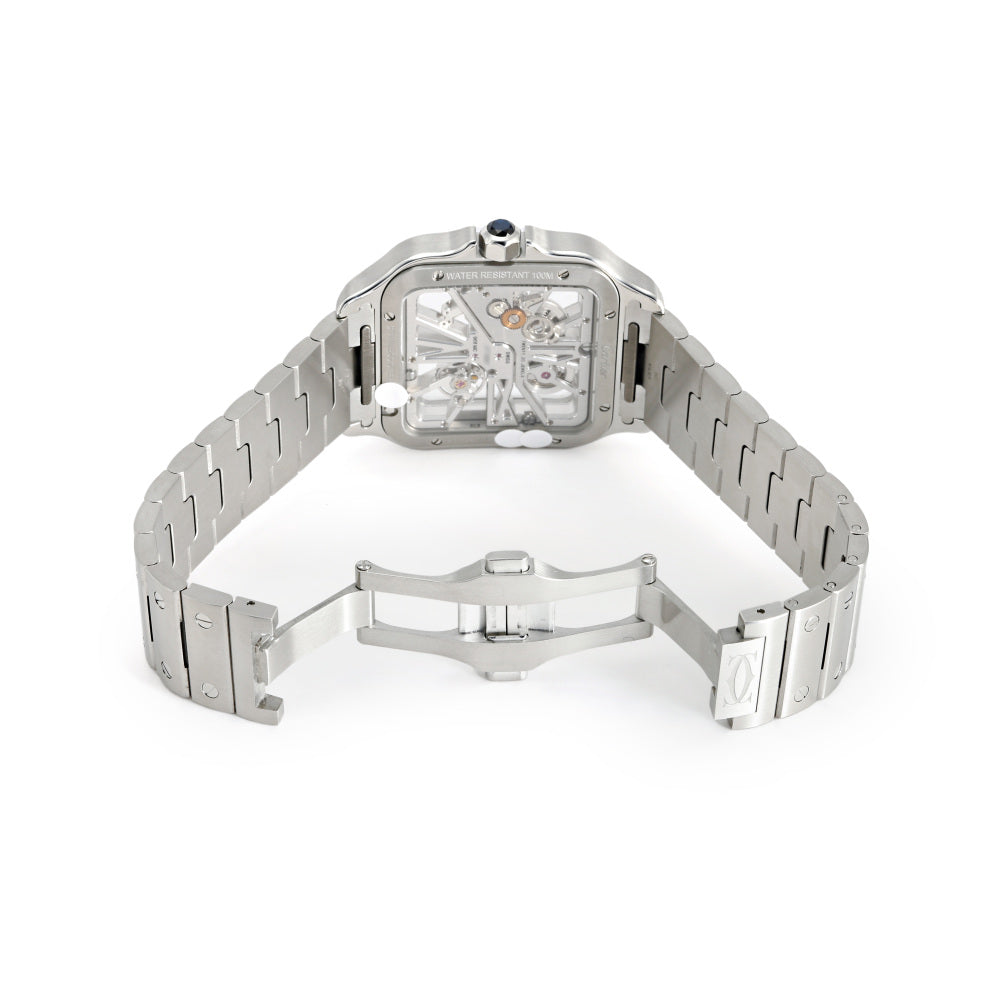 カルティエ Cartier サントス ドゥ カルティエ スケルトン