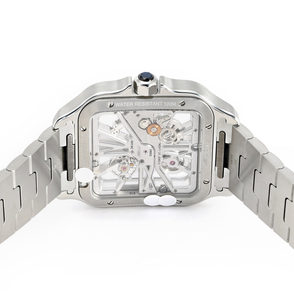カルティエ Cartier サントス ドゥ カルティエ スケルトン
