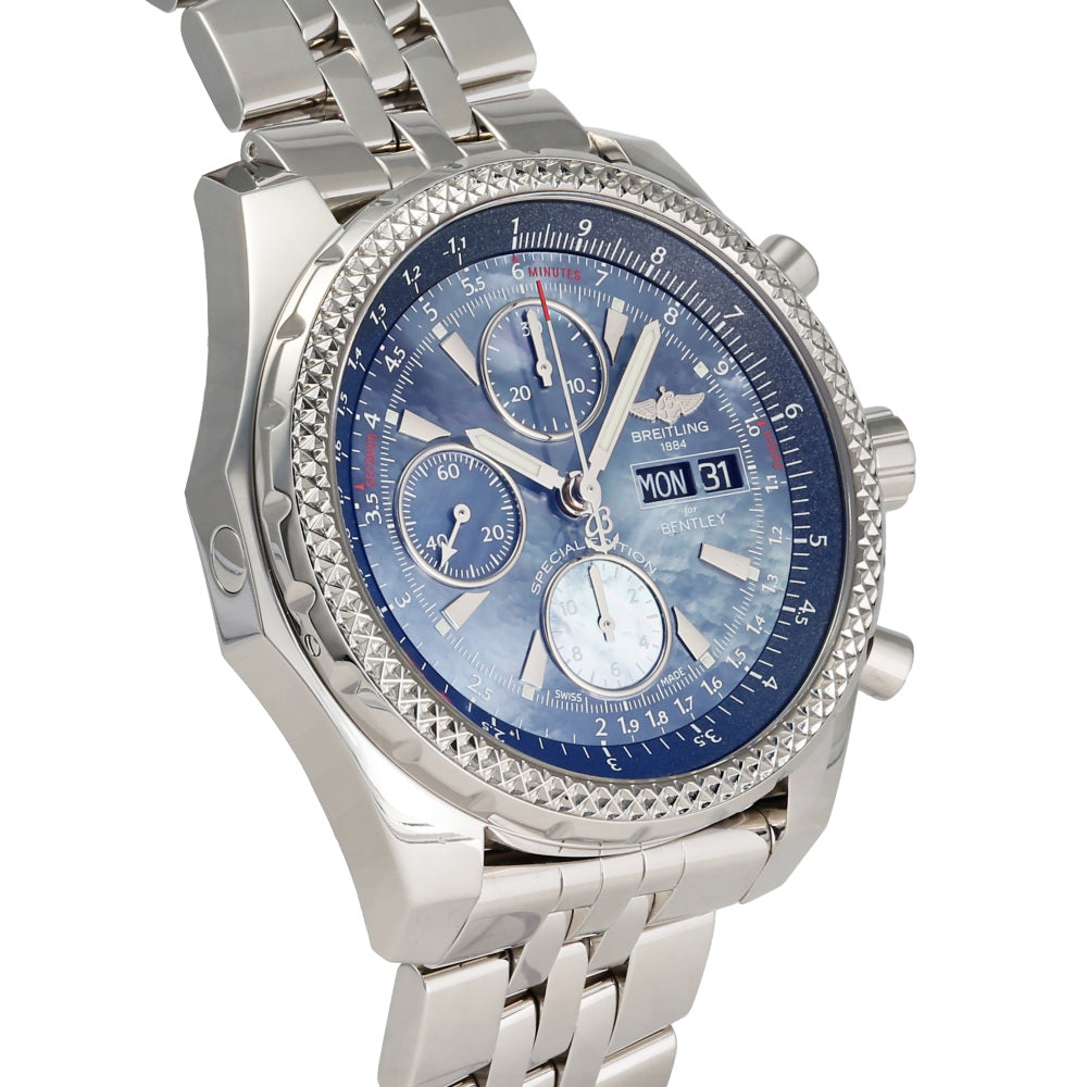 ブライトリング BREITLING ベントレー GT マザーオブパール 日本限定